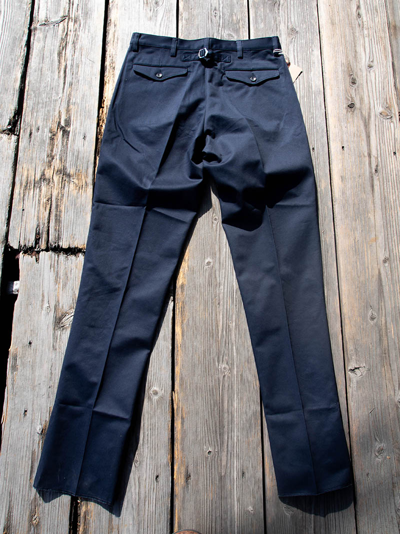 IVY PANTS, 8.2 oz Flat Chino, Navy