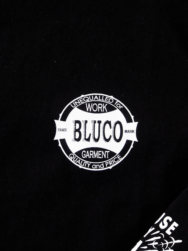 PRINT L/S TEE -Oil-