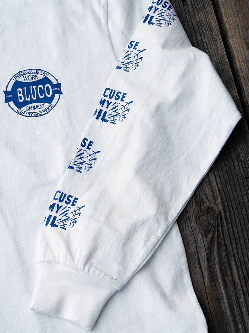 PRINT L/S TEE -Oil-