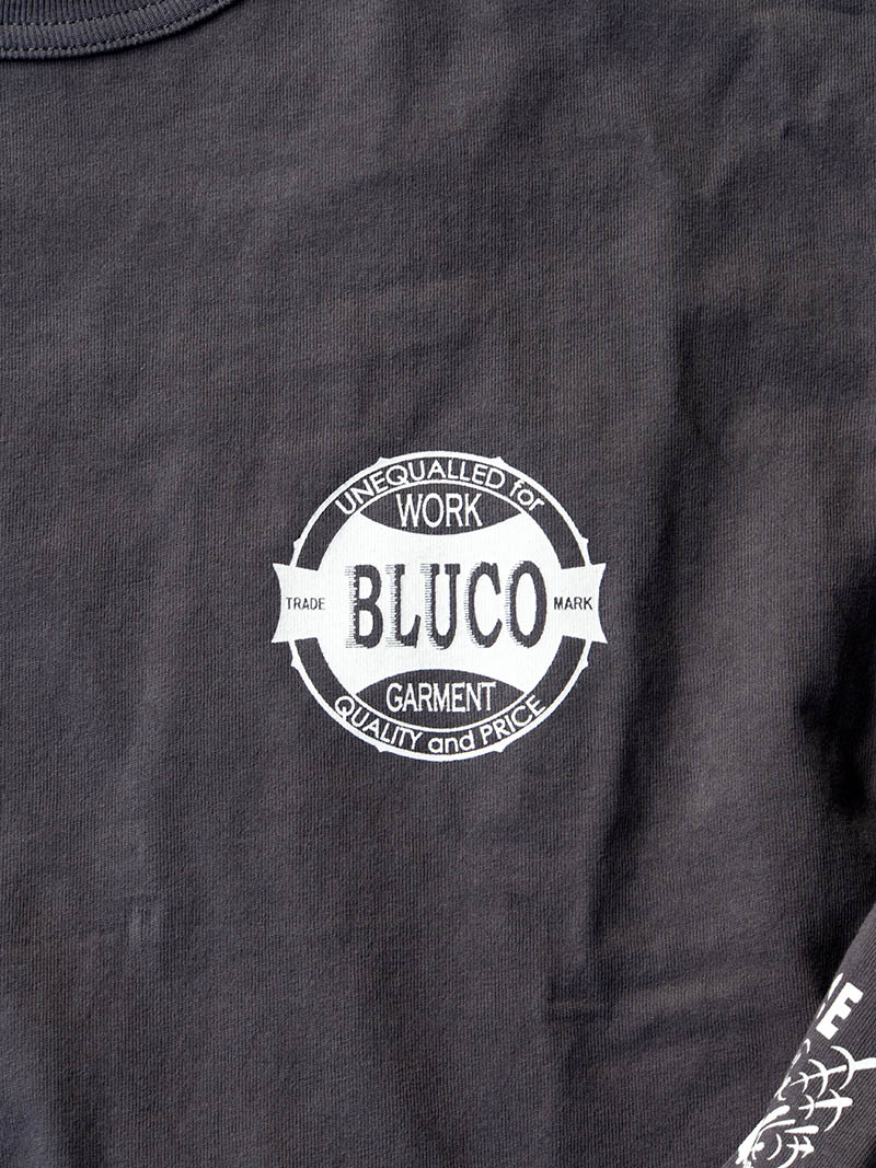 PRINT L/S TEE -Oil-