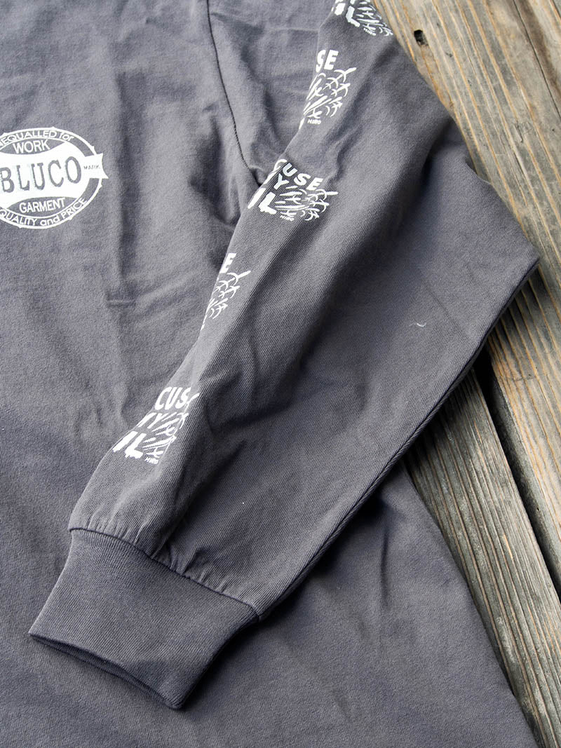 PRINT L/S TEE -Oil-