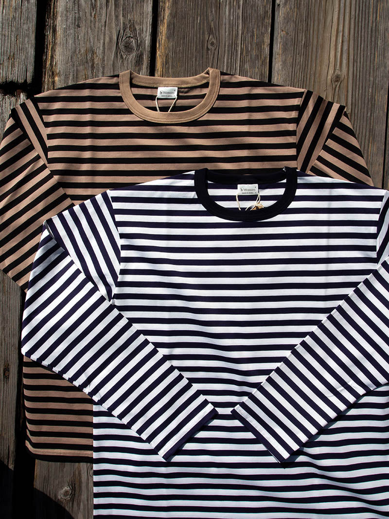 Border T, Long Sleeve, – ROOSTER