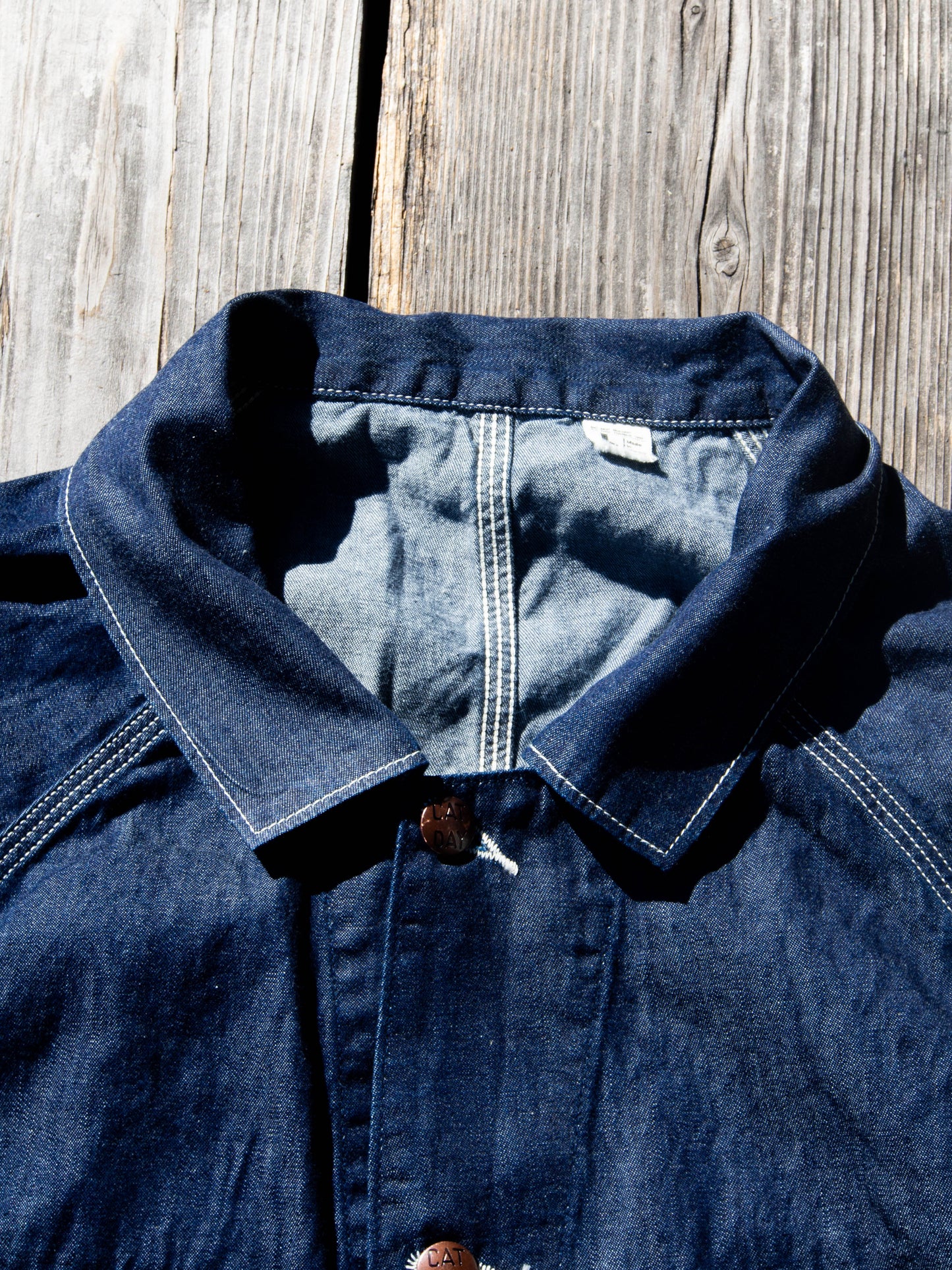 CAT DAY Coverall, 6oz Indigo Denim