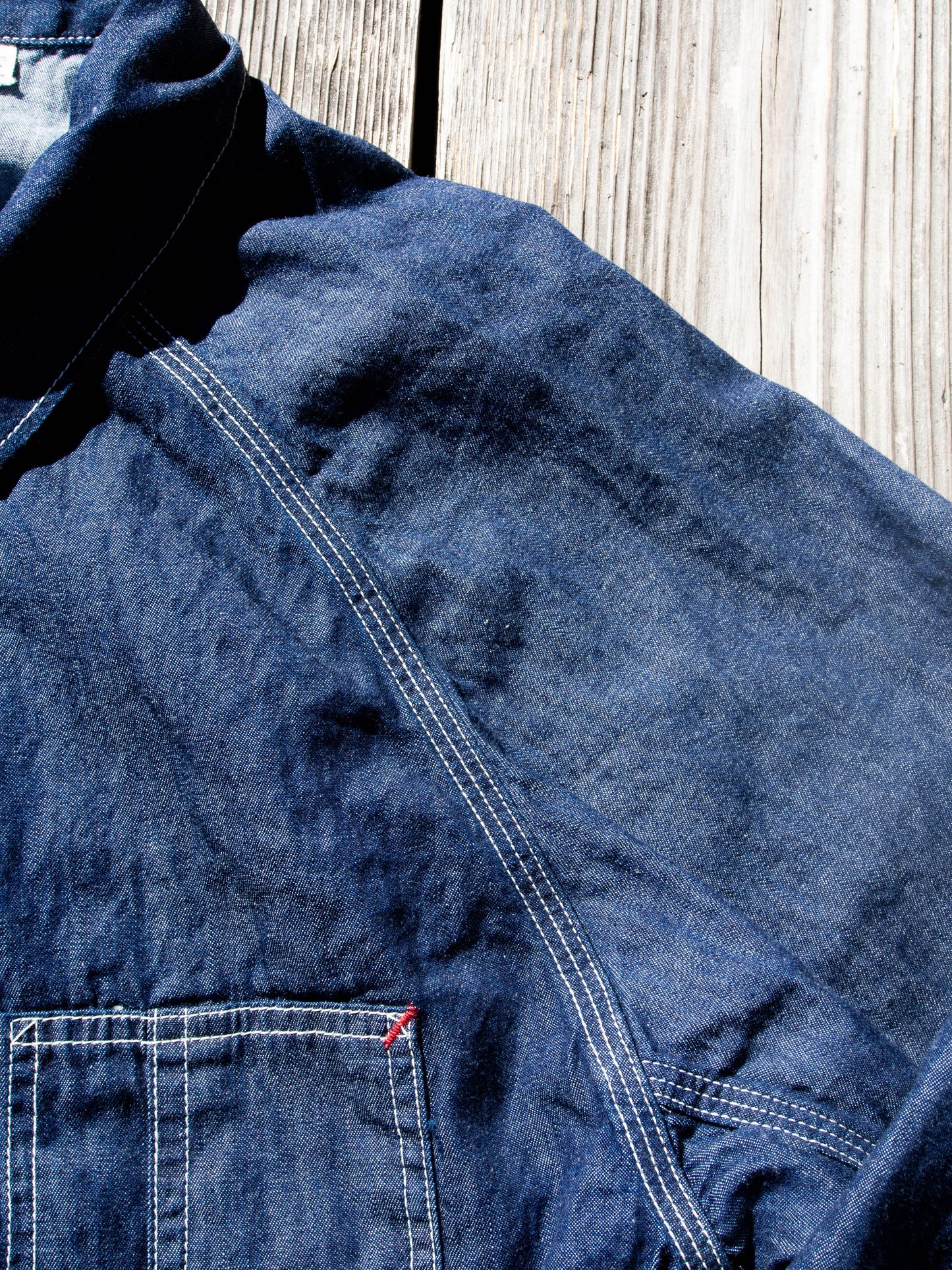 CAT DAY Coverall, 6oz Indigo Denim