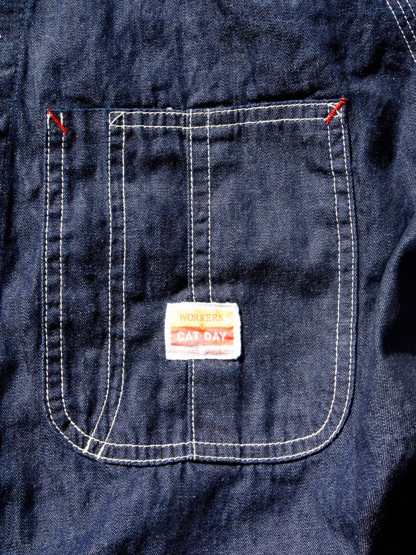 CAT DAY Coverall, 6oz Indigo Denim