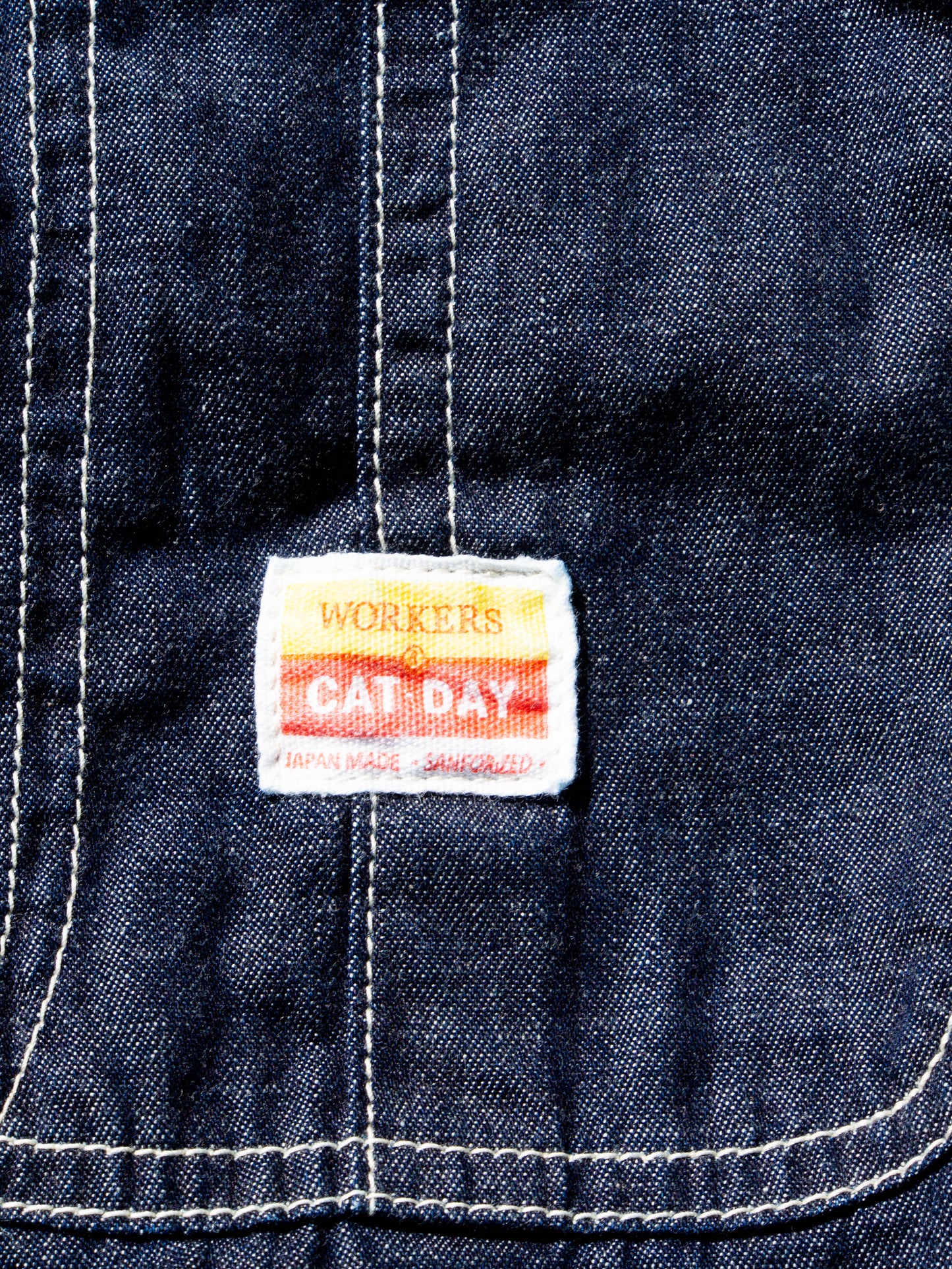 CAT DAY Coverall, 6oz Indigo Denim