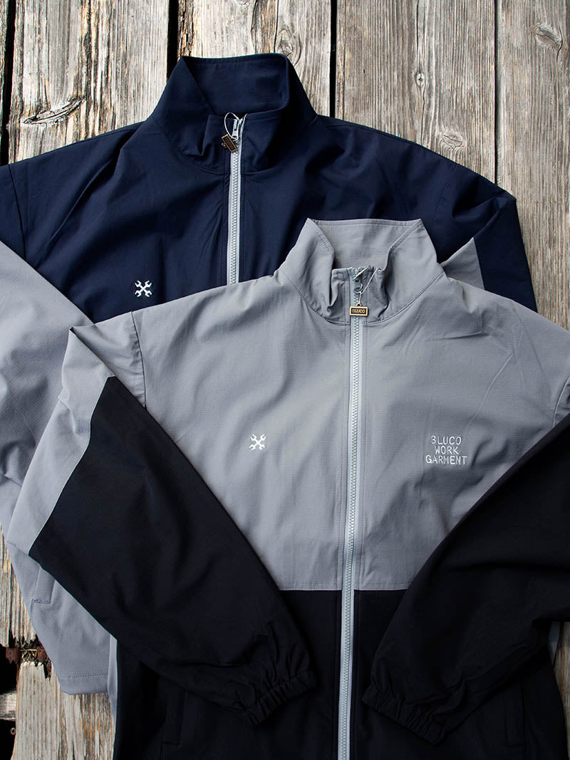 STRETCH TRACK JACKET -COMBINATION-