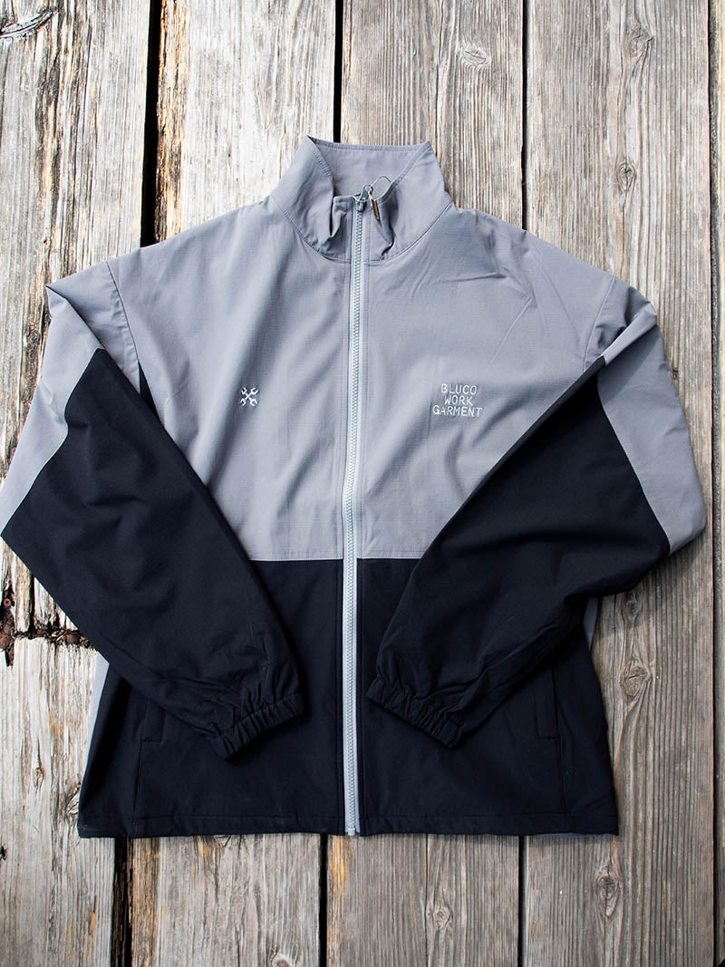 STRETCH TRACK JACKET -COMBINATION-