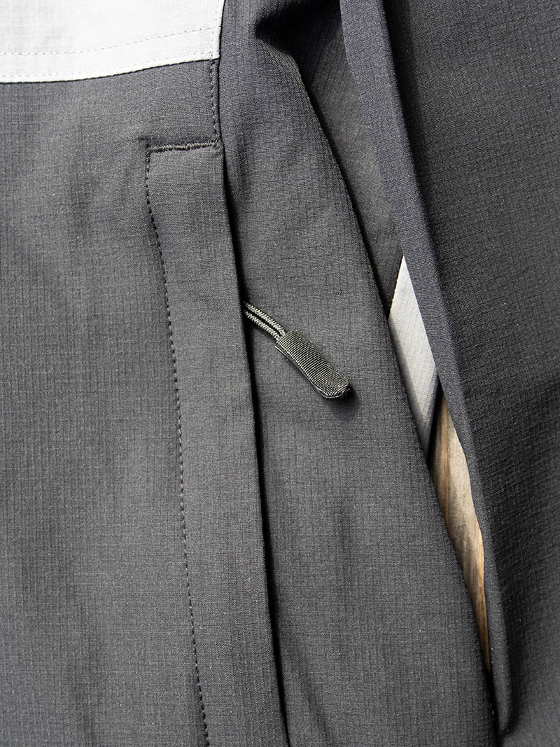 STRETCH TRACK JACKET -COMBINATION-