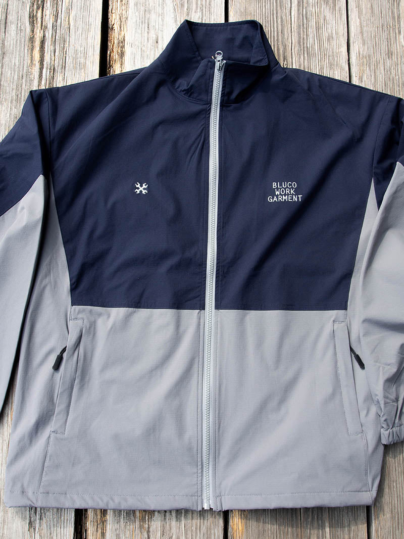 STRETCH TRACK JACKET -COMBINATION-