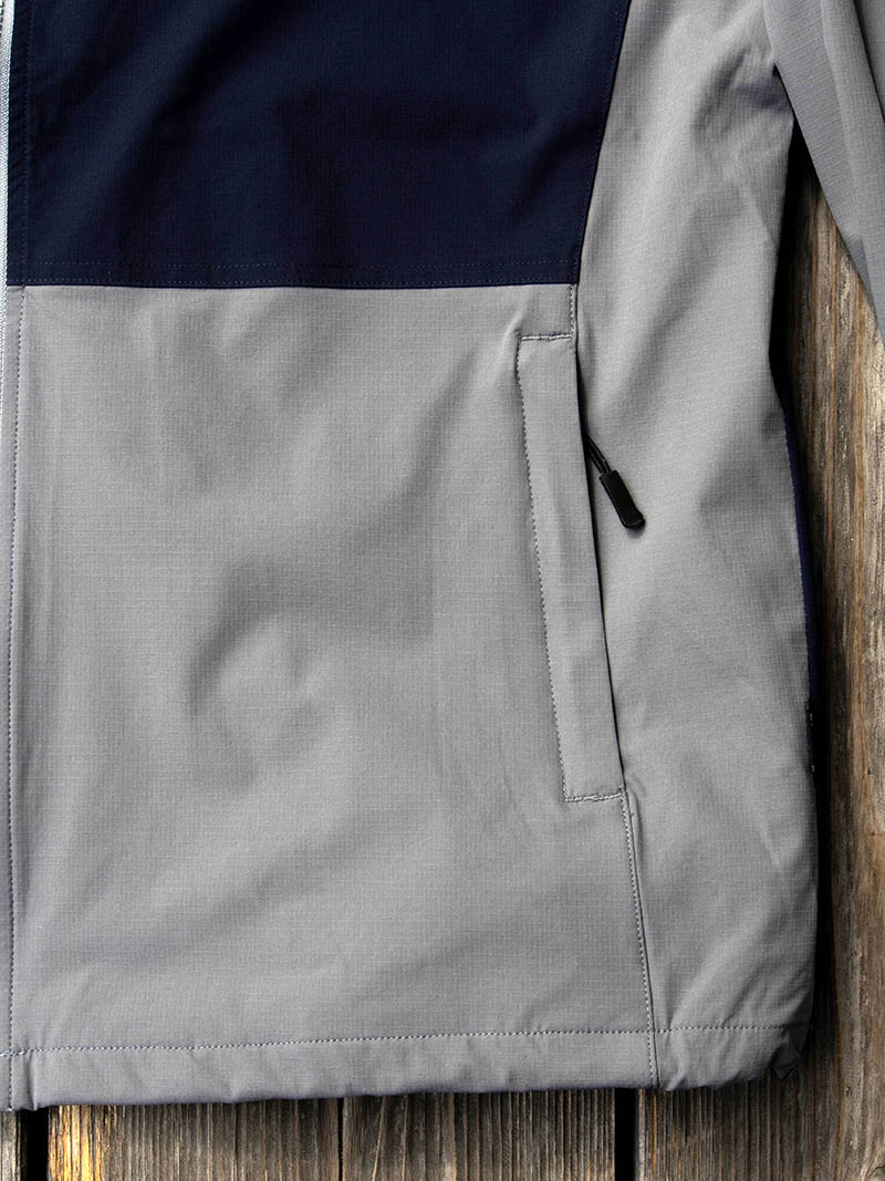 STRETCH TRACK JACKET -COMBINATION-