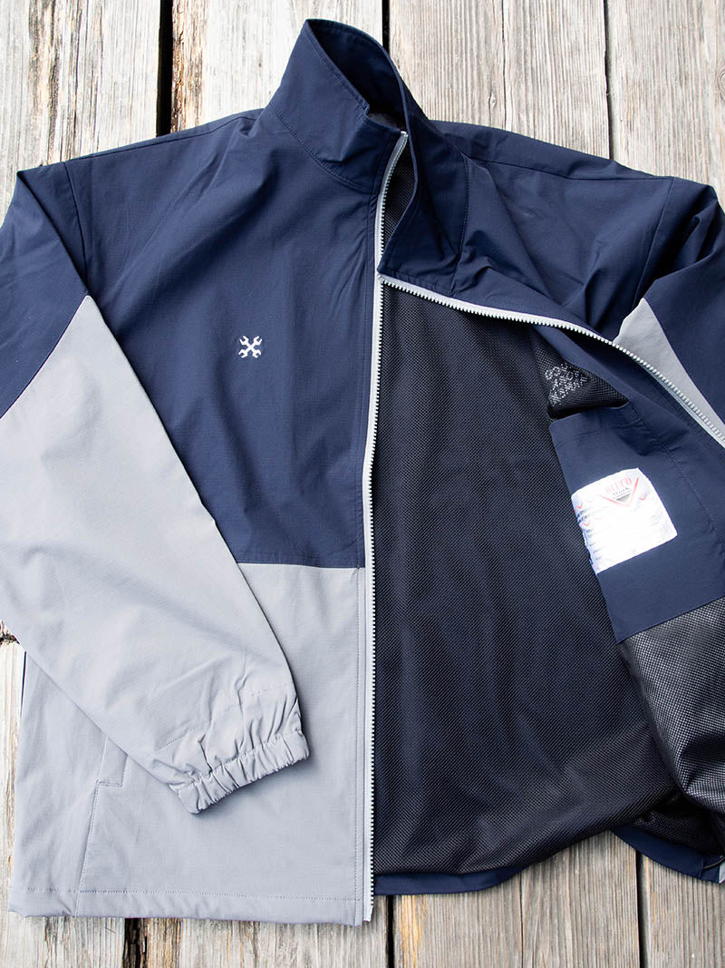 STRETCH TRACK JACKET -COMBINATION-