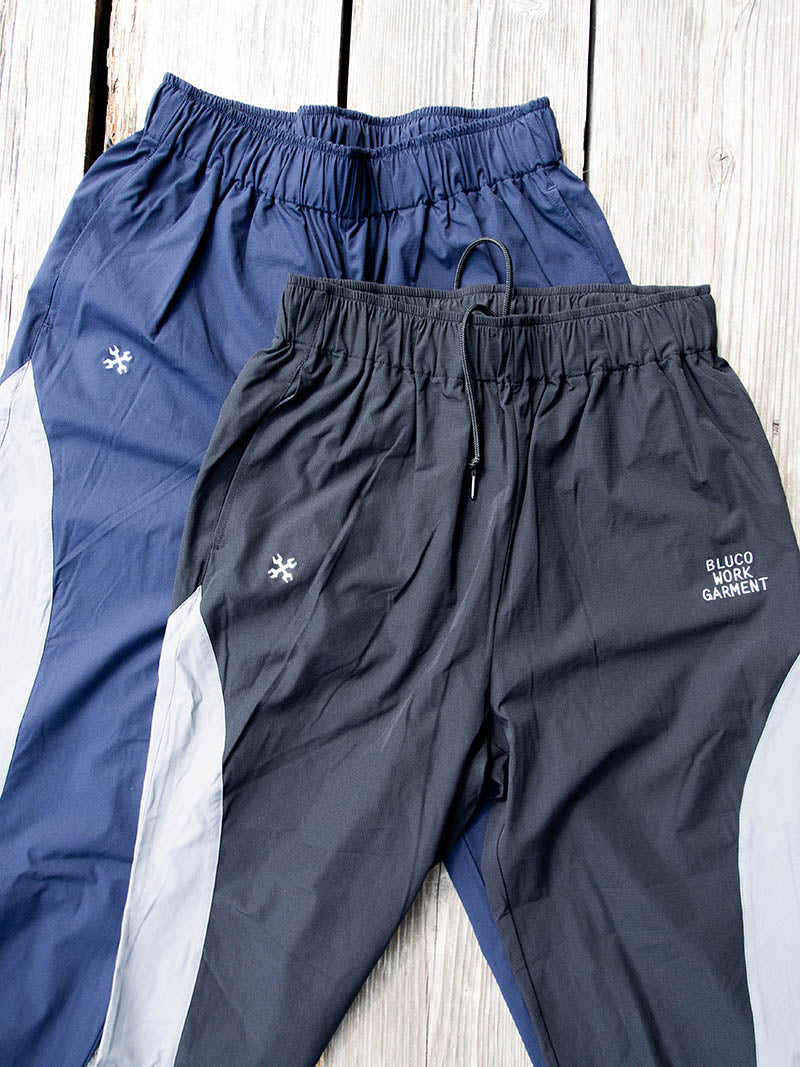 STRETCH TRACK PANTS -COMBINATION-