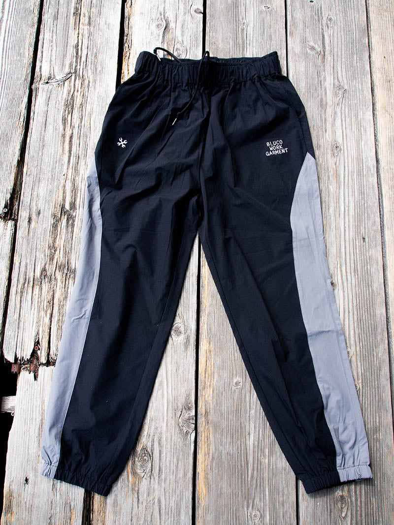 STRETCH TRACK PANTS -COMBINATION-