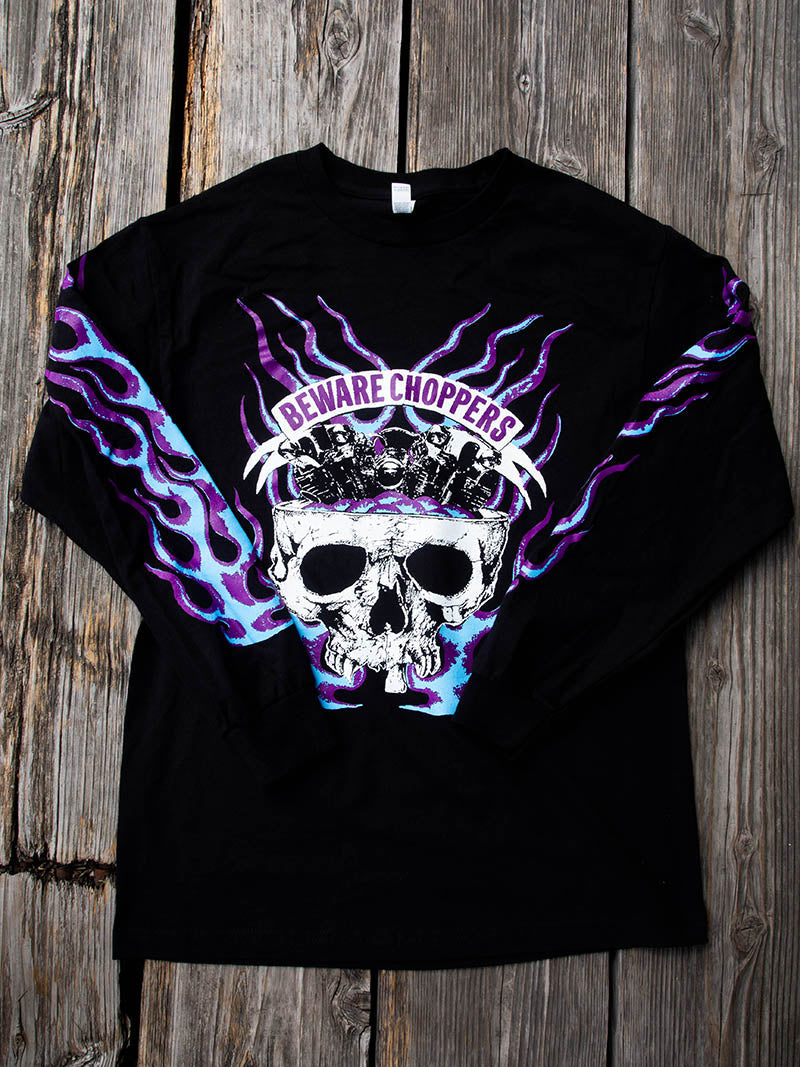 BEWARE CHOPPERS L/S Tee