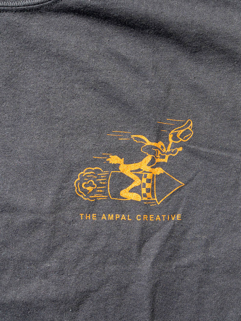 THE AMPAL CREATIVE Print Tee -DON'T THINK TWICE-