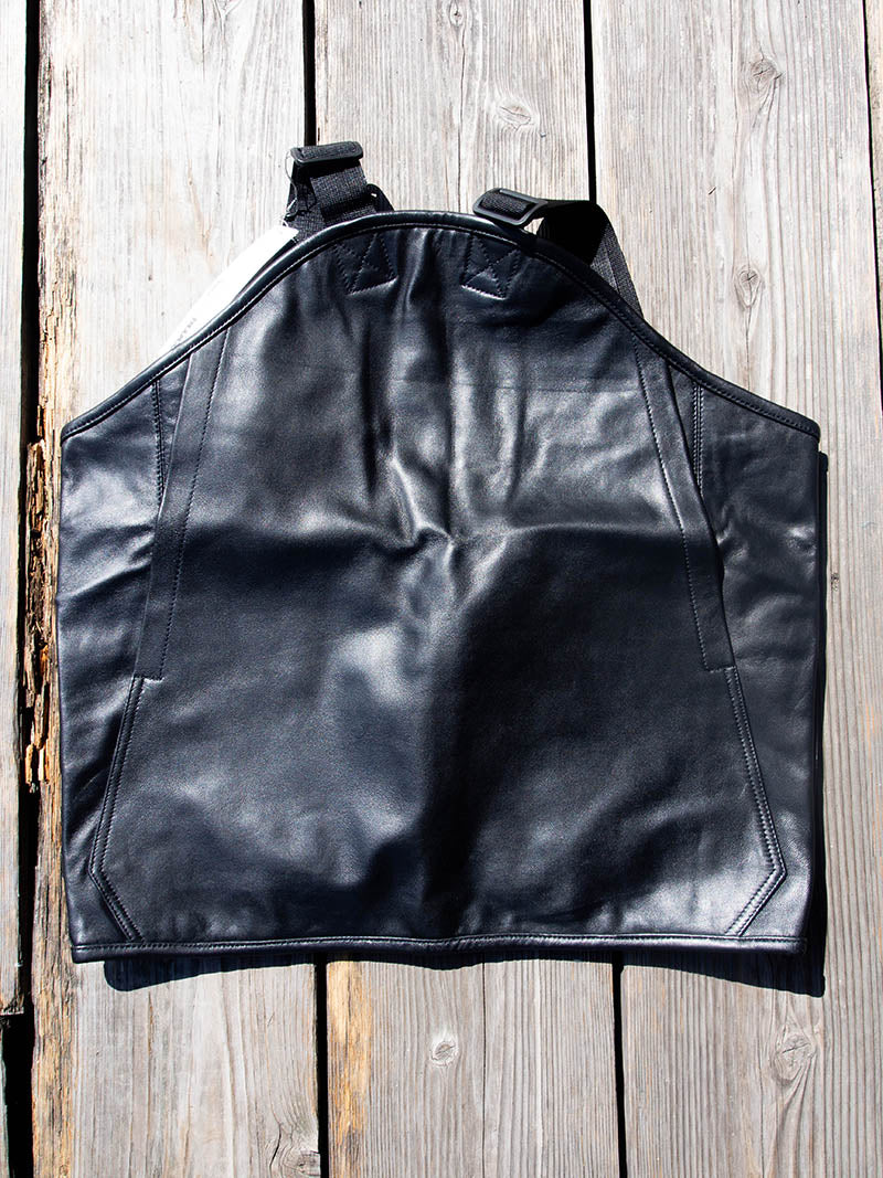 LEATHER UTILITY VEST