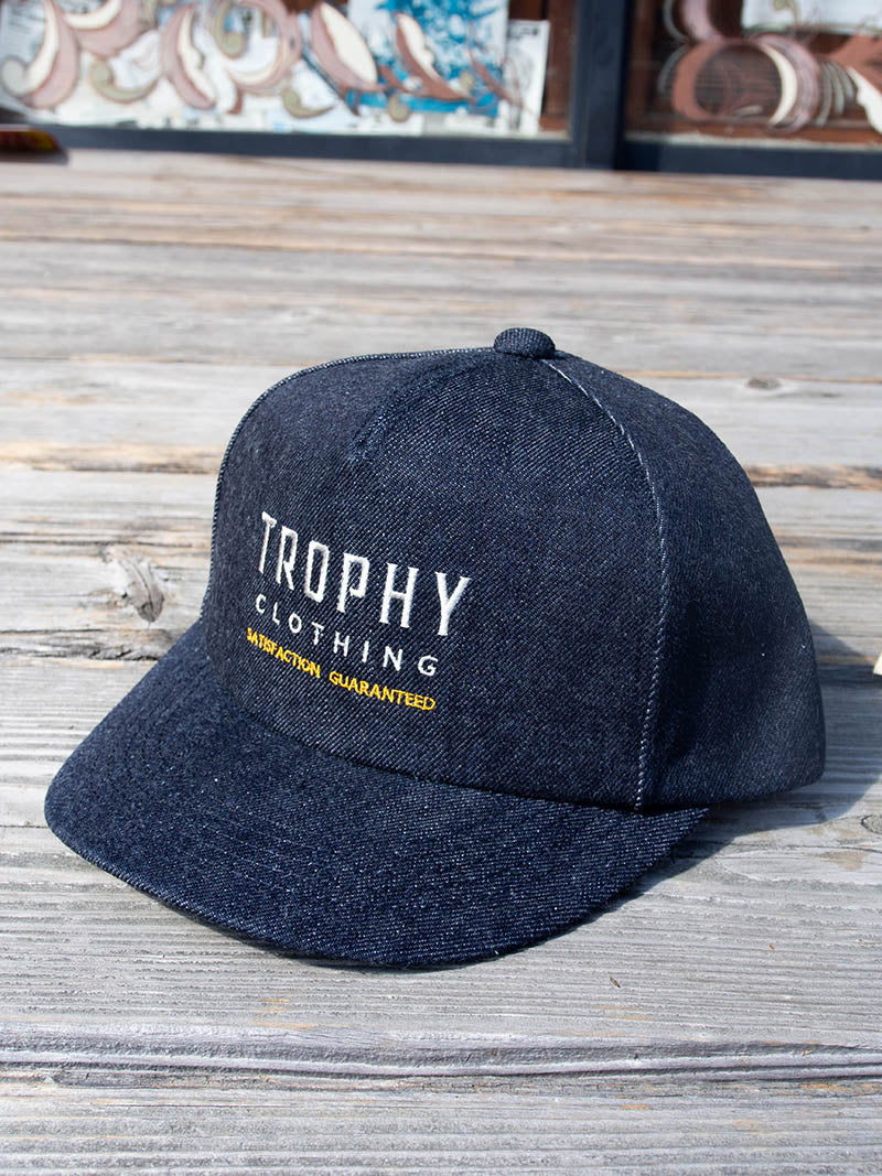 Harvest Work Logo Denim Tracker Cap