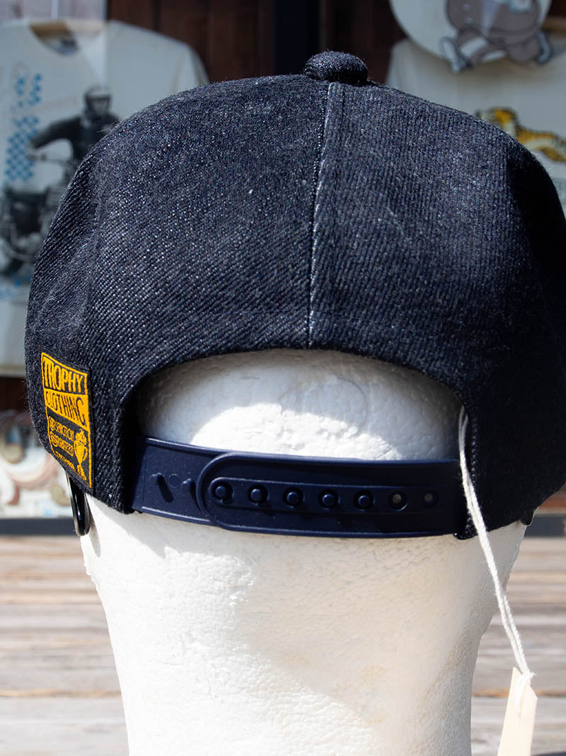 Harvest Work Logo Denim Tracker Cap