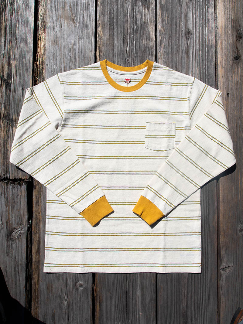 Multi Border L/S Tee