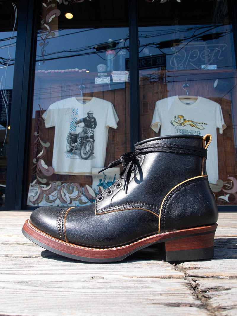 AB-02C-ST STEERHIDE CAP TOE LACE-UP STANDARD