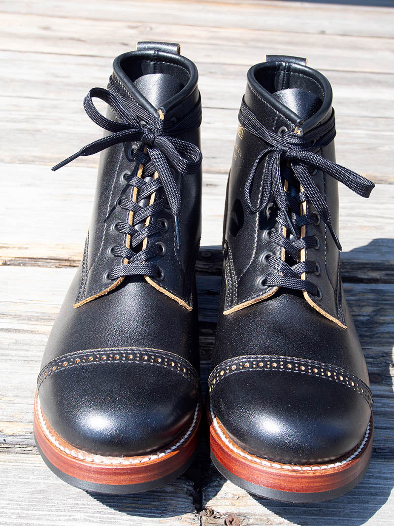AB-02C-ST STEERHIDE CAP TOE LACE-UP STANDARD