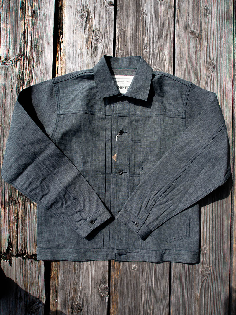 Lot 213, Indigo Pincheck