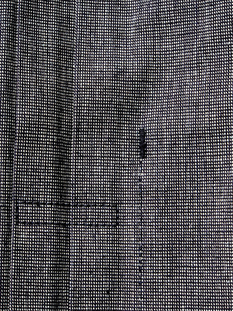 Lot 213, Indigo Pincheck