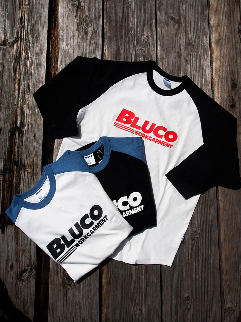 RAGLAN 3/4 TEE -BWG-