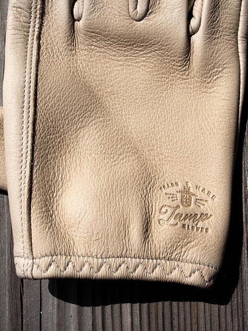Deer Utility Glove Shorty -Greige-