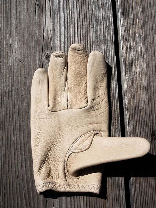 Deer Utility Glove Shorty -Greige-
