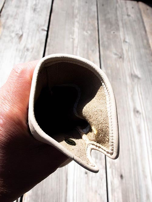 Deer Utility Glove Shorty -Greige-