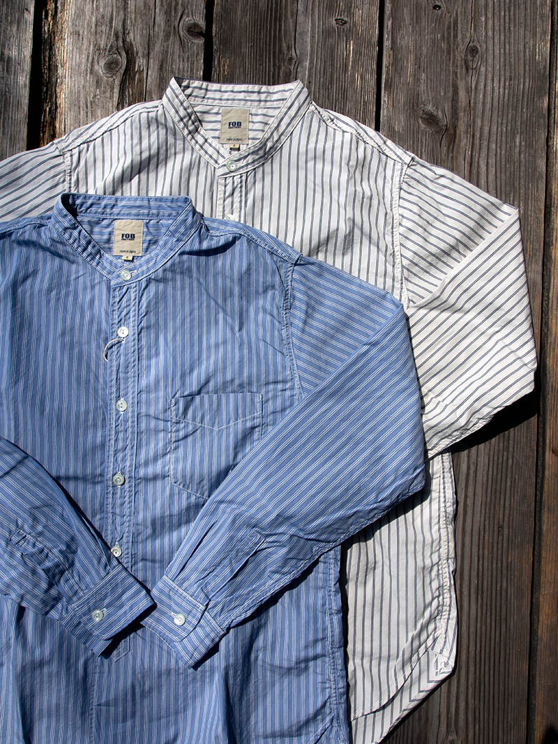 BAND COLLAR SHIRTS