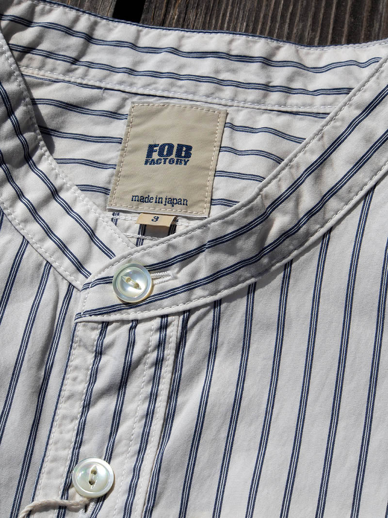 BAND COLLAR SHIRTS