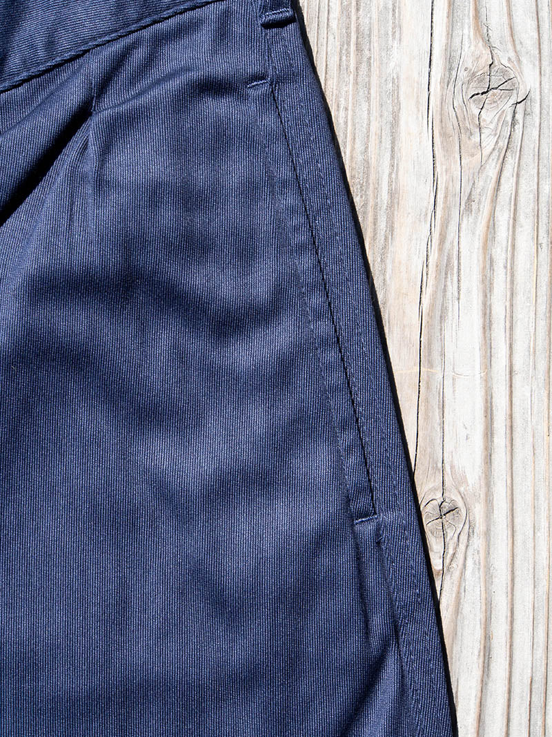 Classic Trousers -Navy-