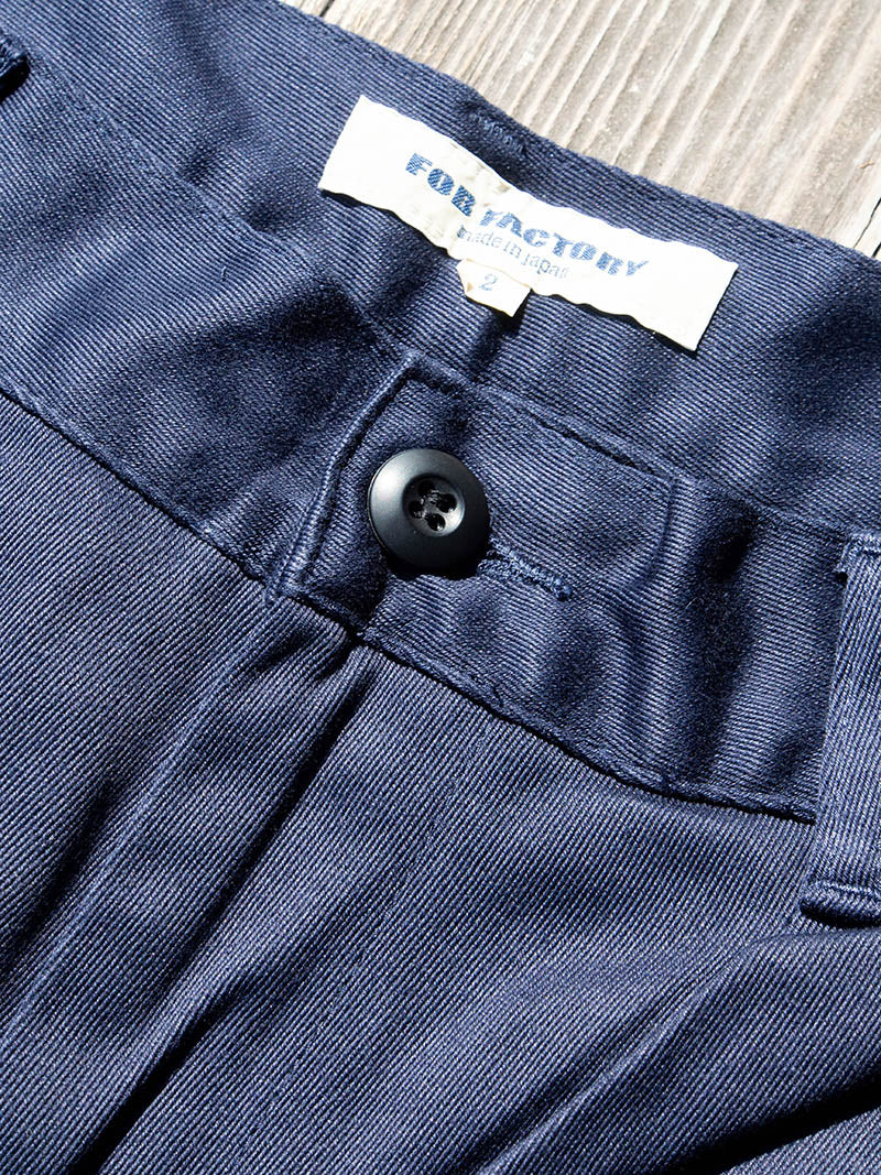 Classic Trousers -Navy-