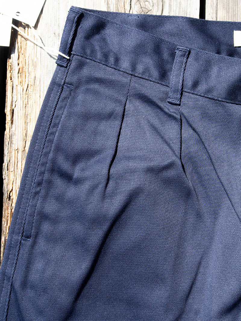 Classic Trousers -Navy-