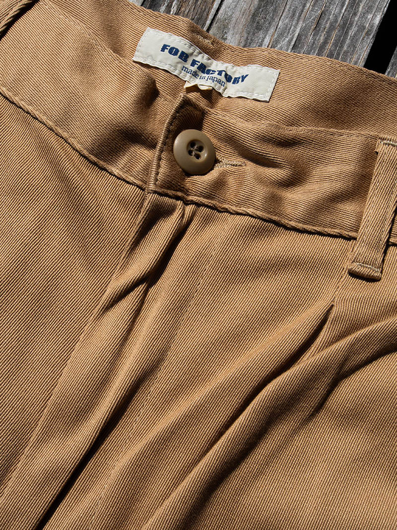 Classic Trousers -Khaki-