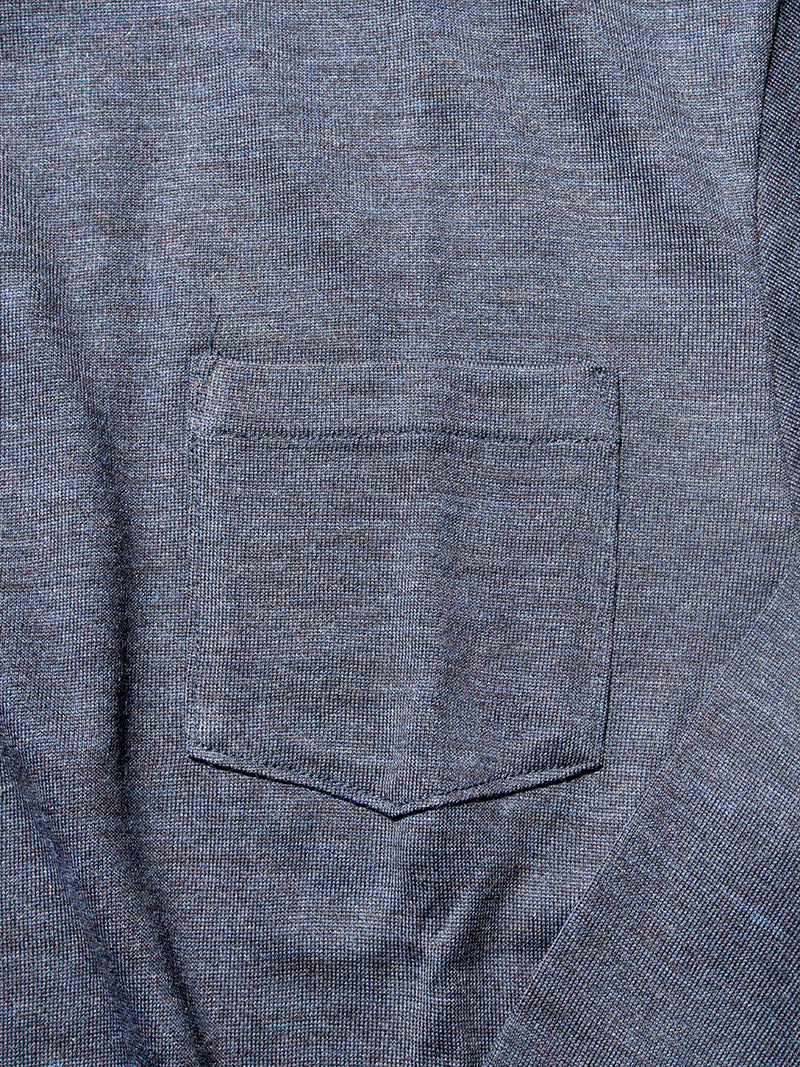 Breath Wool Pocket L/S Tee