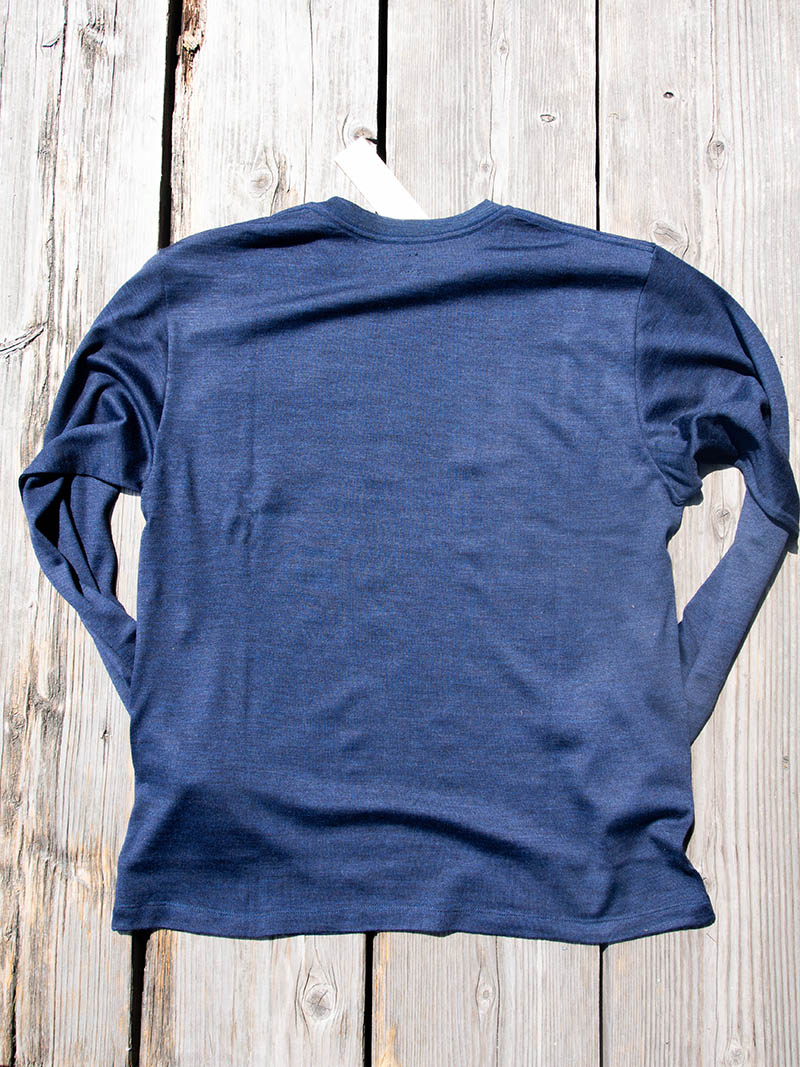 Breath Wool Pocket L/S Tee