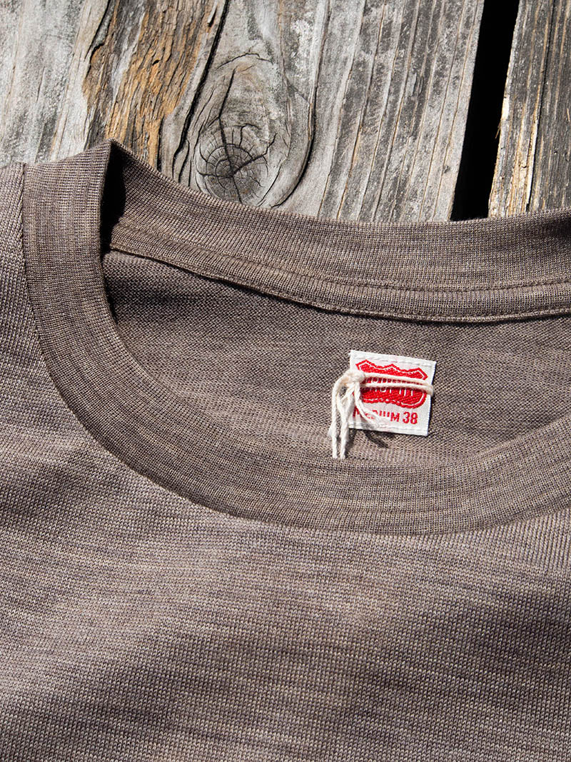 Breath Wool Pocket L/S Tee