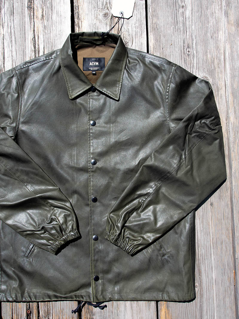 ACV-WX03 WAXED COTTON COACH JACKET