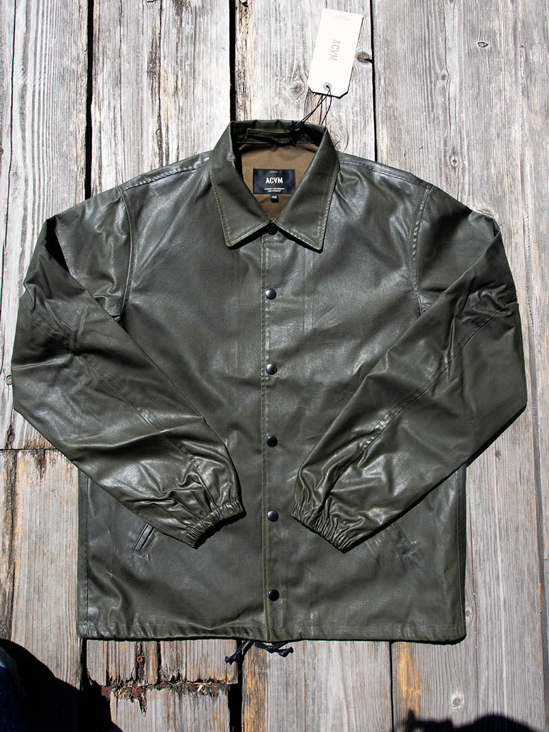 ACV-WX03 WAXED COTTON COACH JACKET