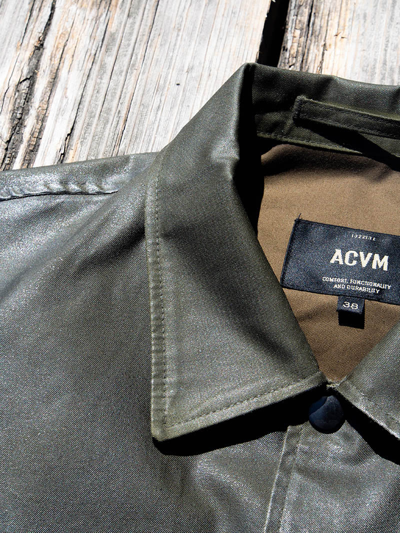 ACV-WX03 WAXED COTTON COACH JACKET