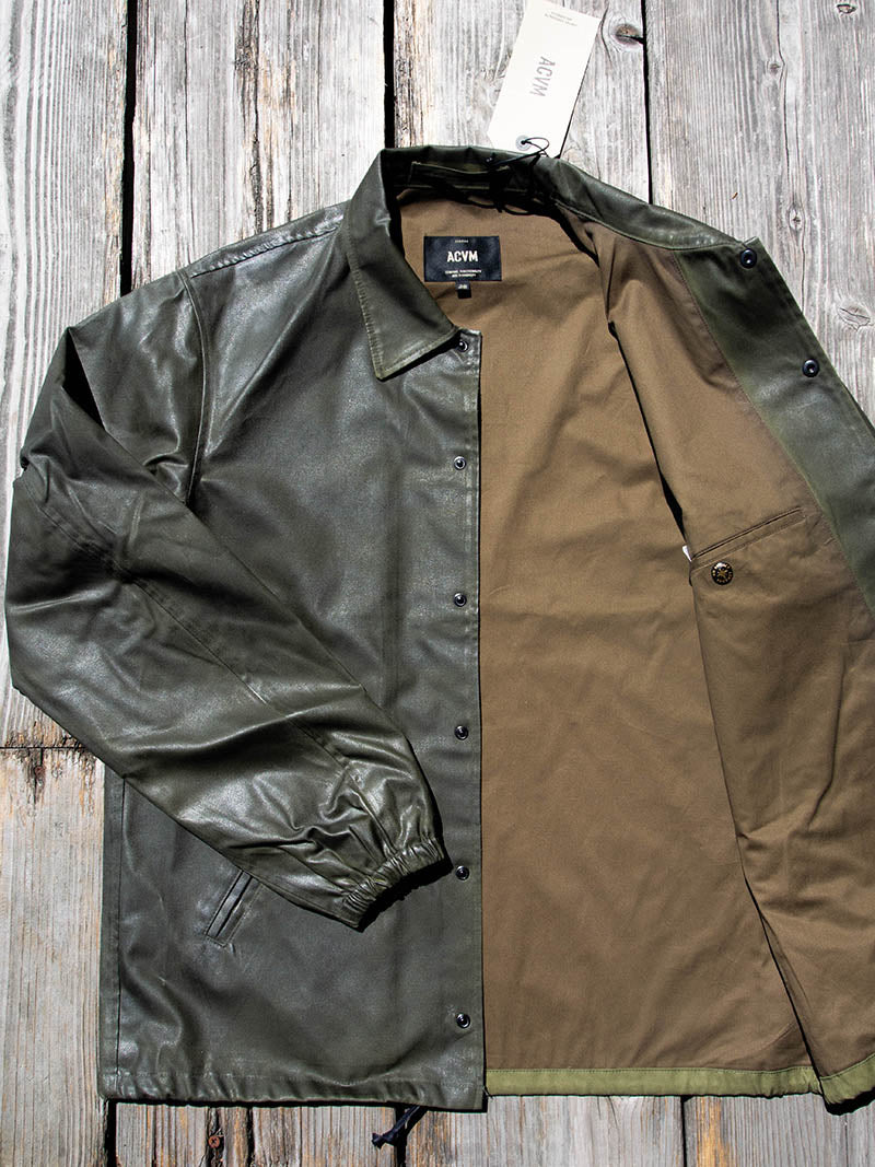 ACV-WX03 WAXED COTTON COACH JACKET