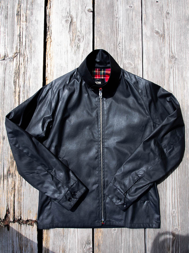 ACV-WX06 WAXED COTTON HARRINGTON JACKET