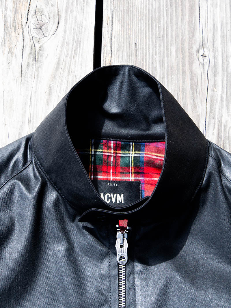 ACV-WX06 WAXED COTTON HARRINGTON JACKET