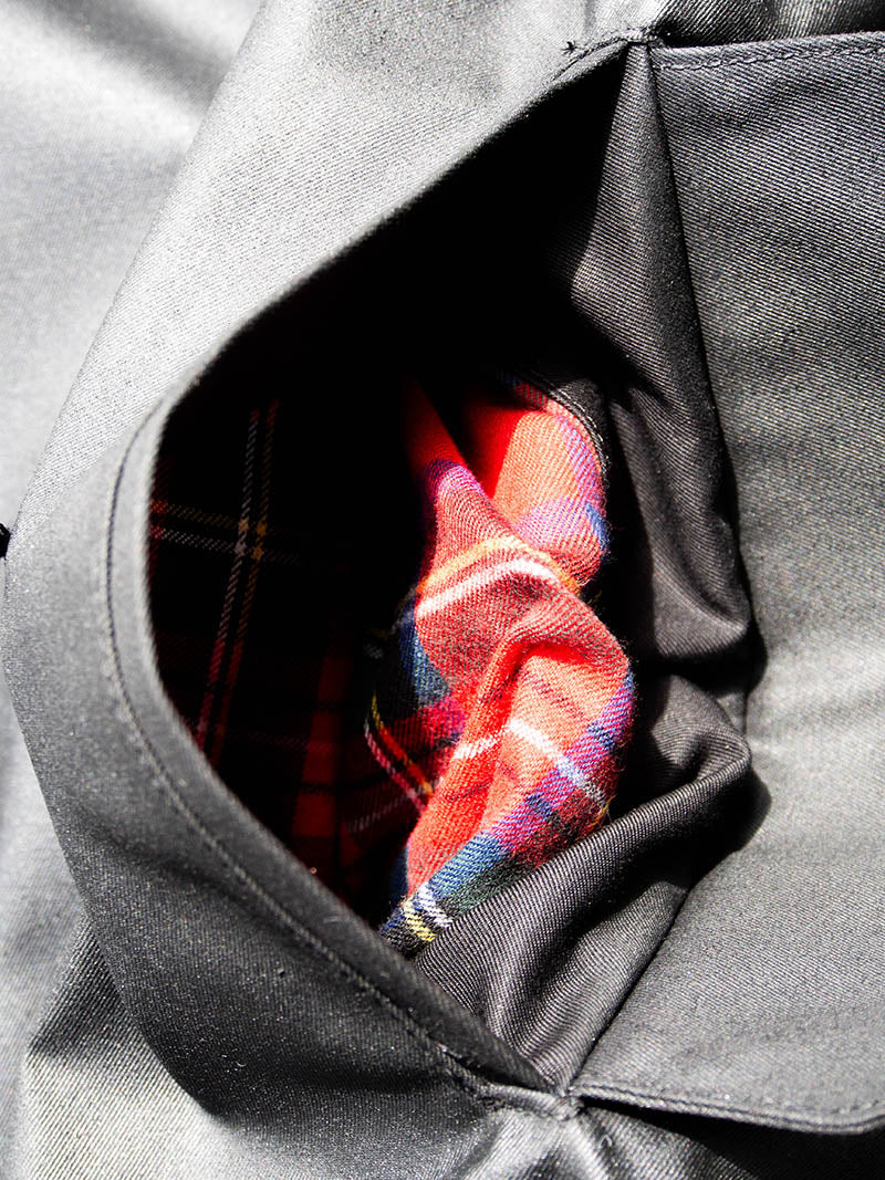 ACV-WX06 WAXED COTTON HARRINGTON JACKET