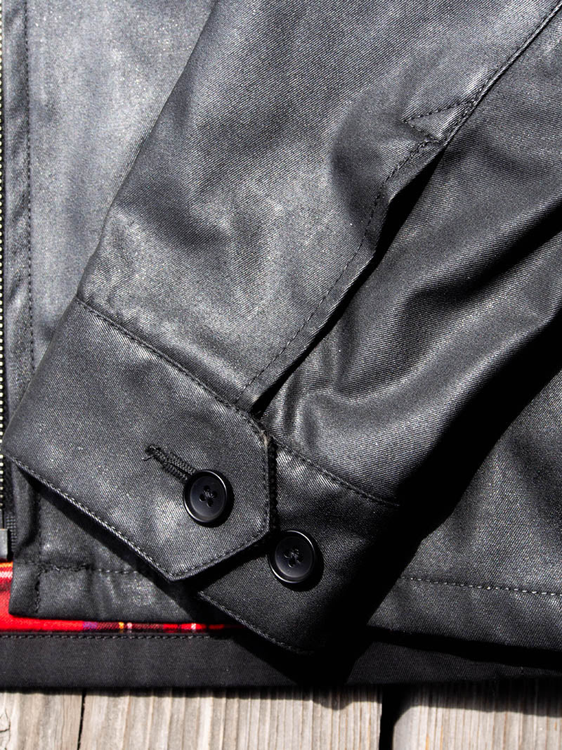 ACV-WX06 WAXED COTTON HARRINGTON JACKET