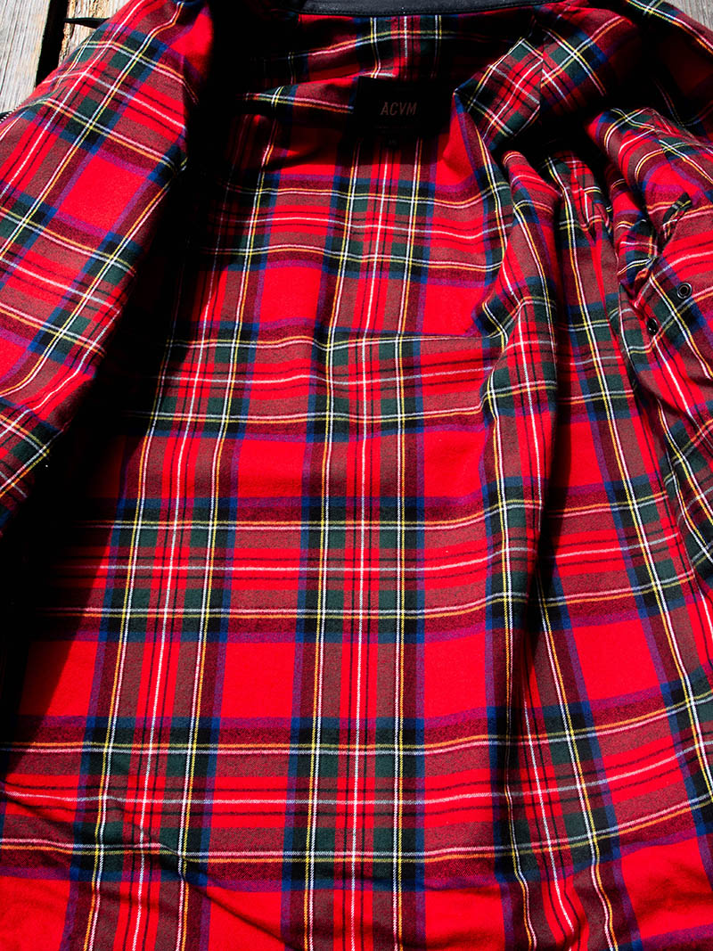 ACV-WX06 WAXED COTTON HARRINGTON JACKET